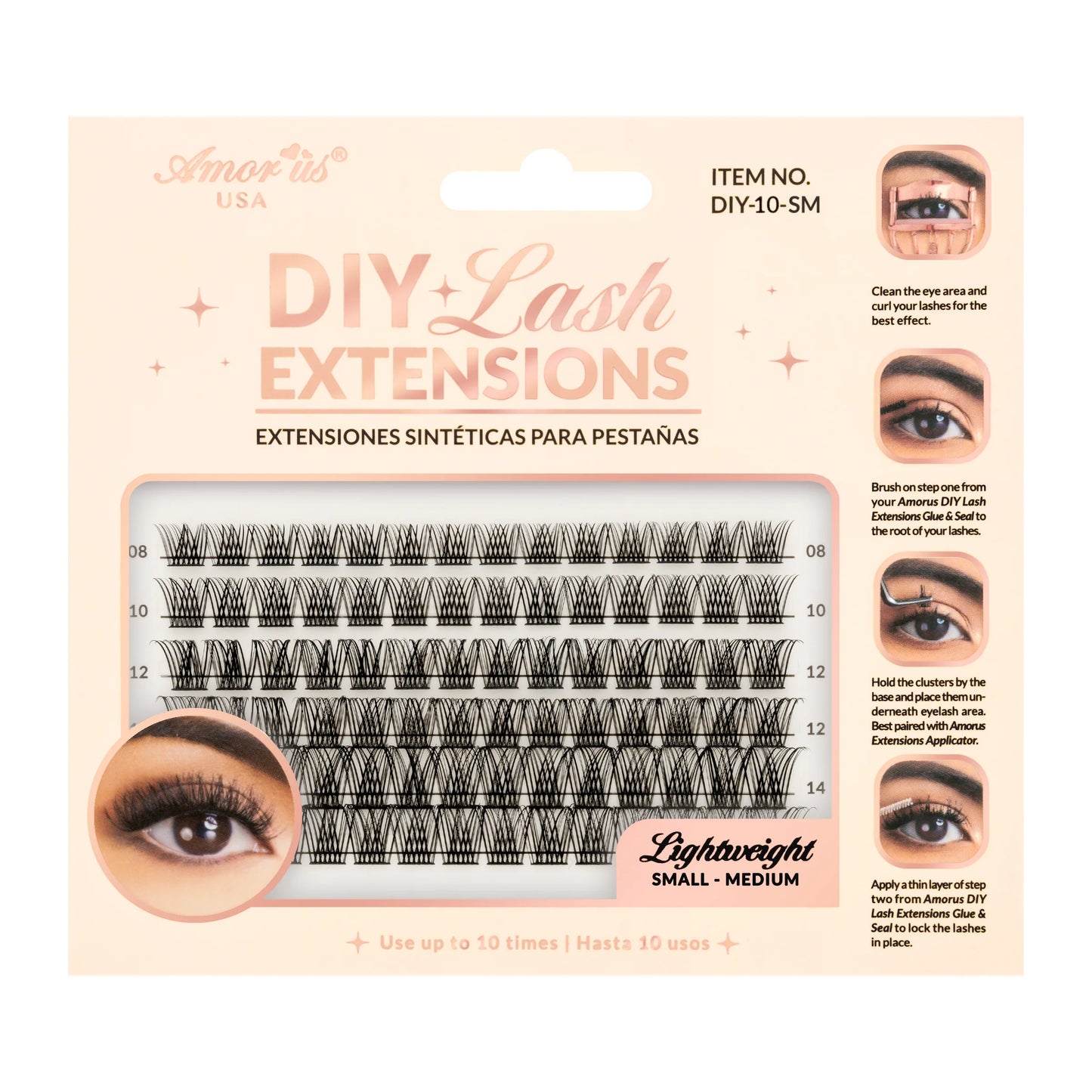AMORUS - DIY10SM Lash Extensions