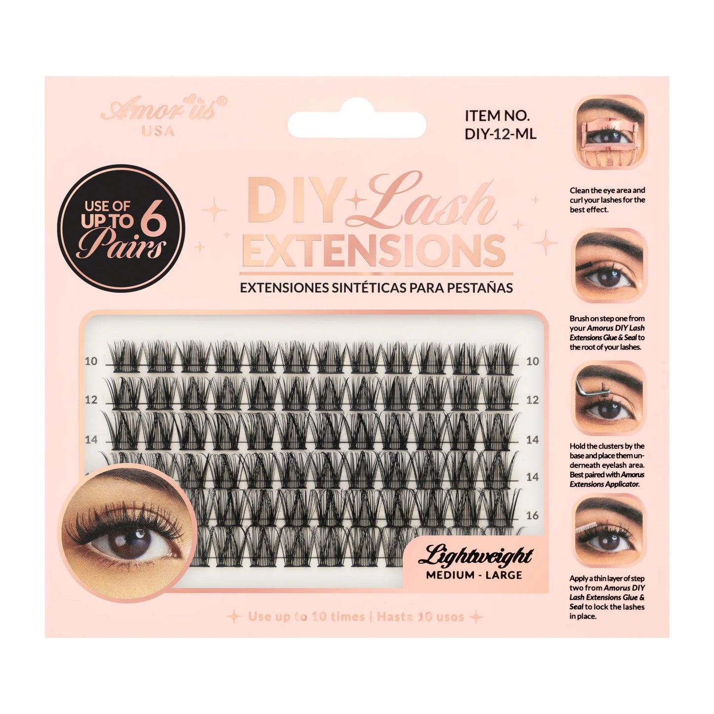 AMORUS - DIY12ML Lash Extensions