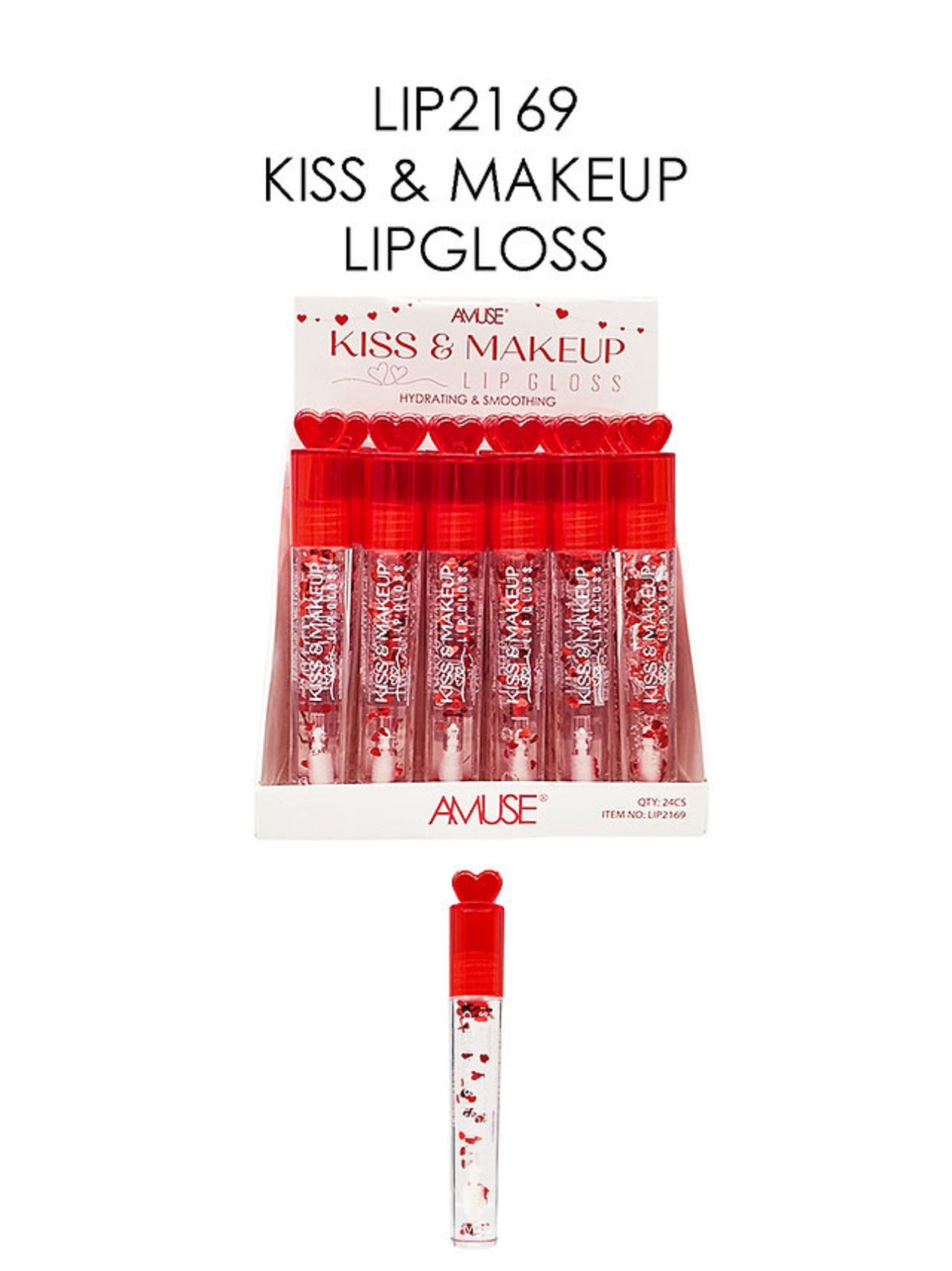 AMUSE - KISS AND MAKEUP LIPGLOSS