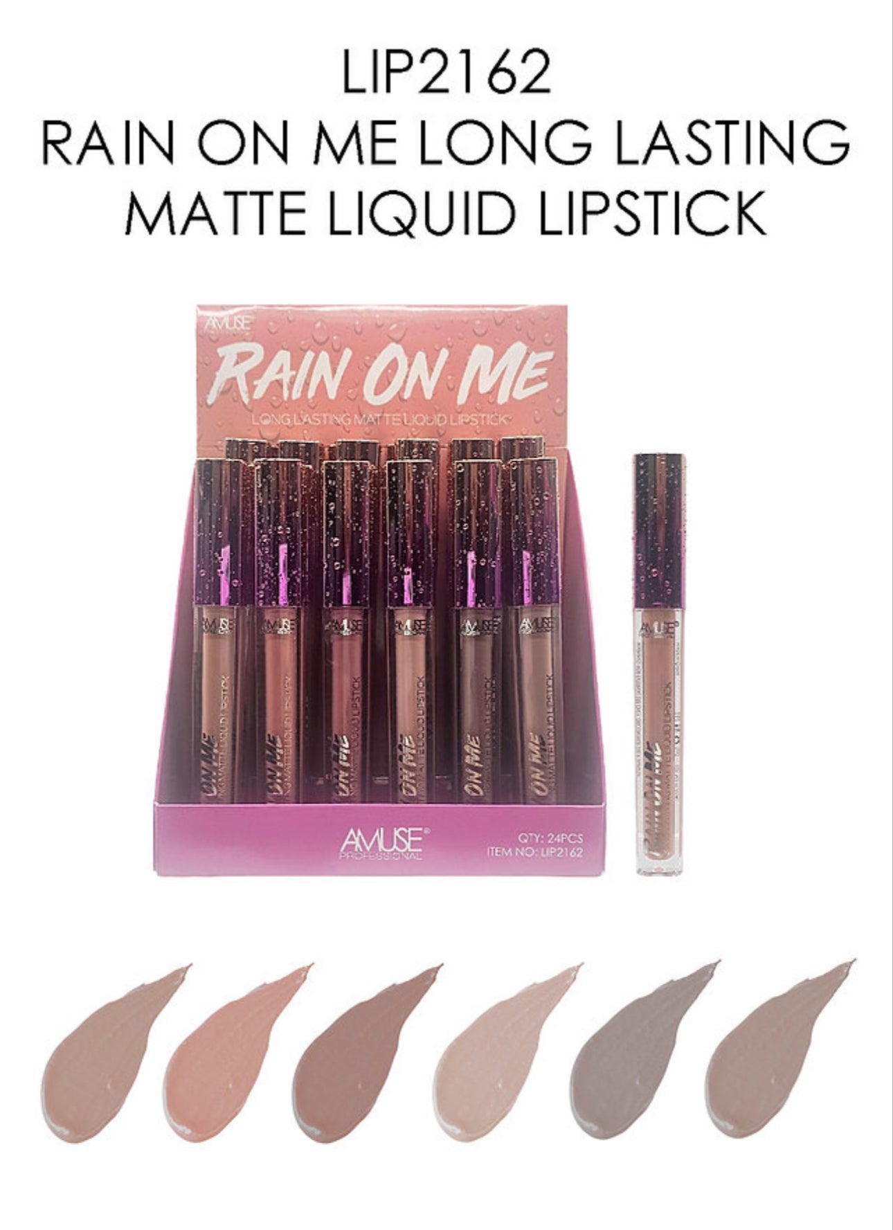 Amuse Professional Rain on me Long Matte Liquid Lipstick