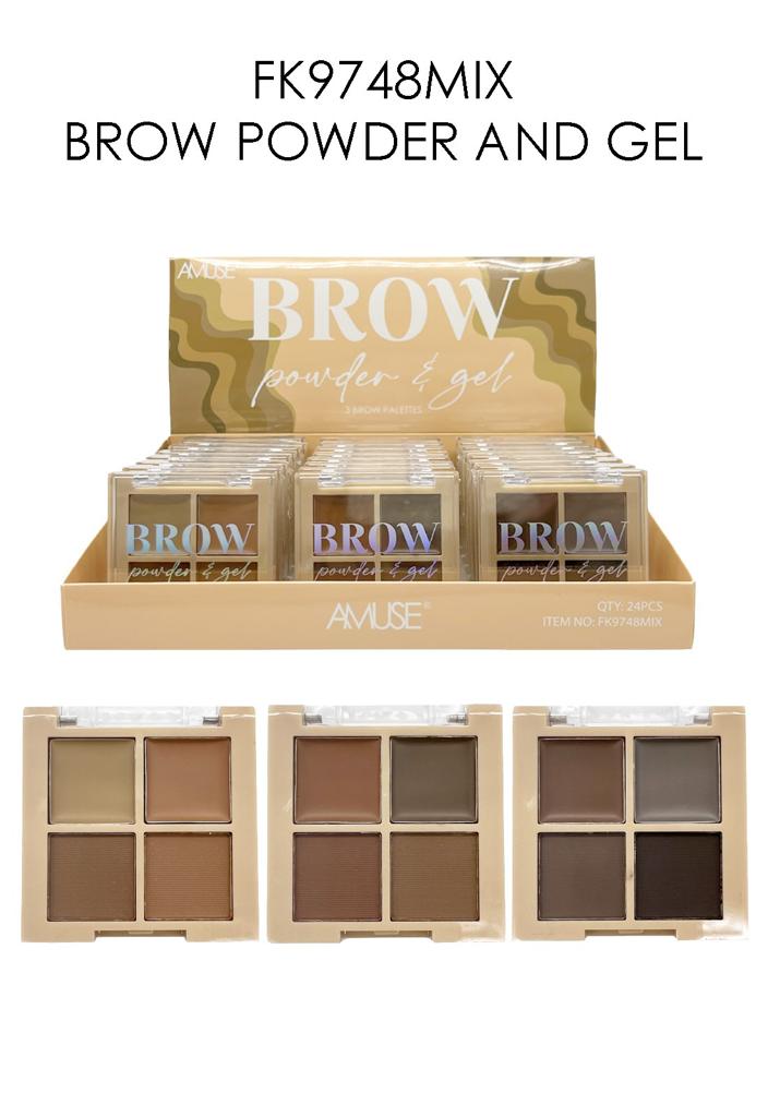 Amuse BROW POWDER AND GEL, Display