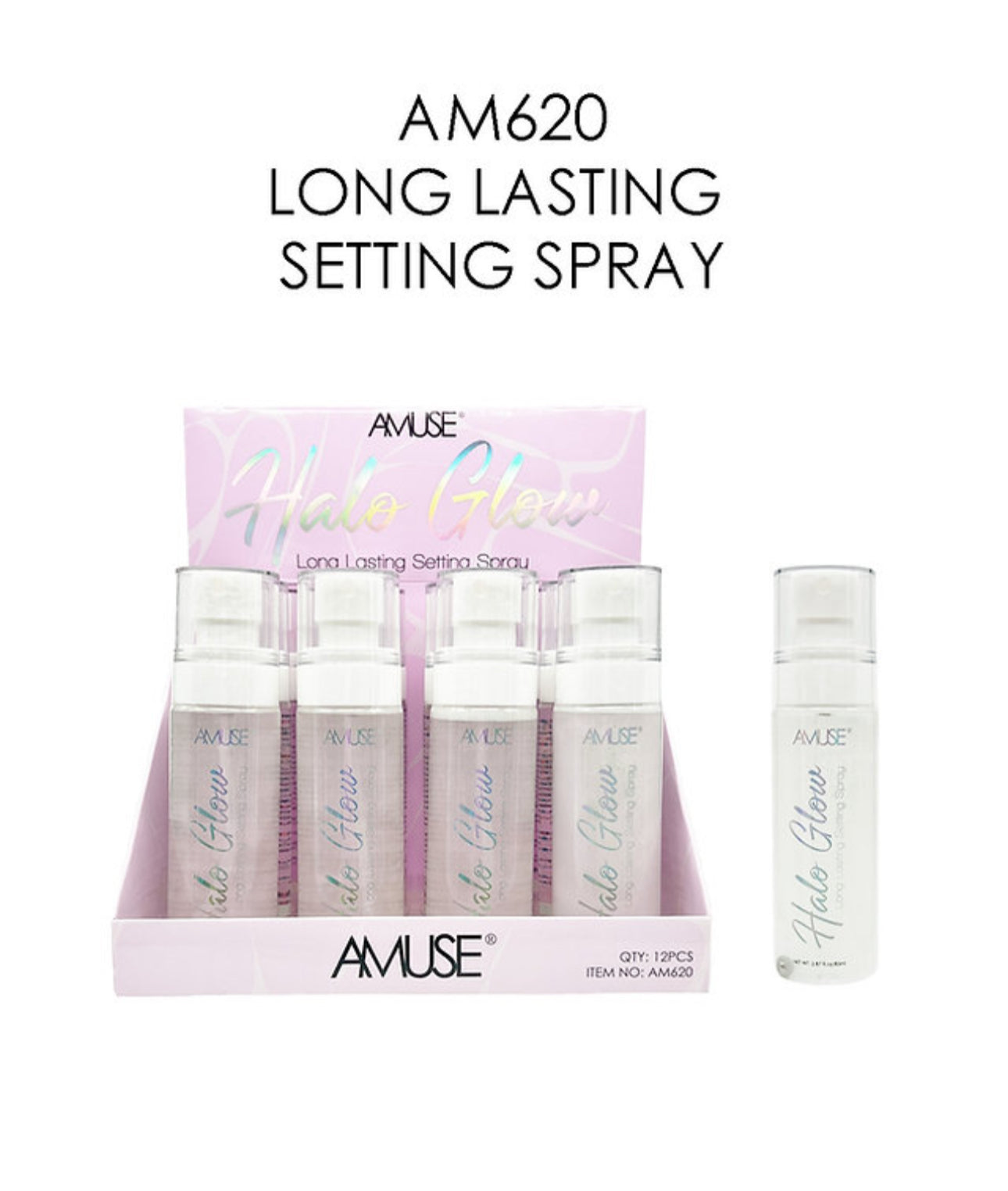 AMUSE Halo Glow Long Lasting Setting Spray