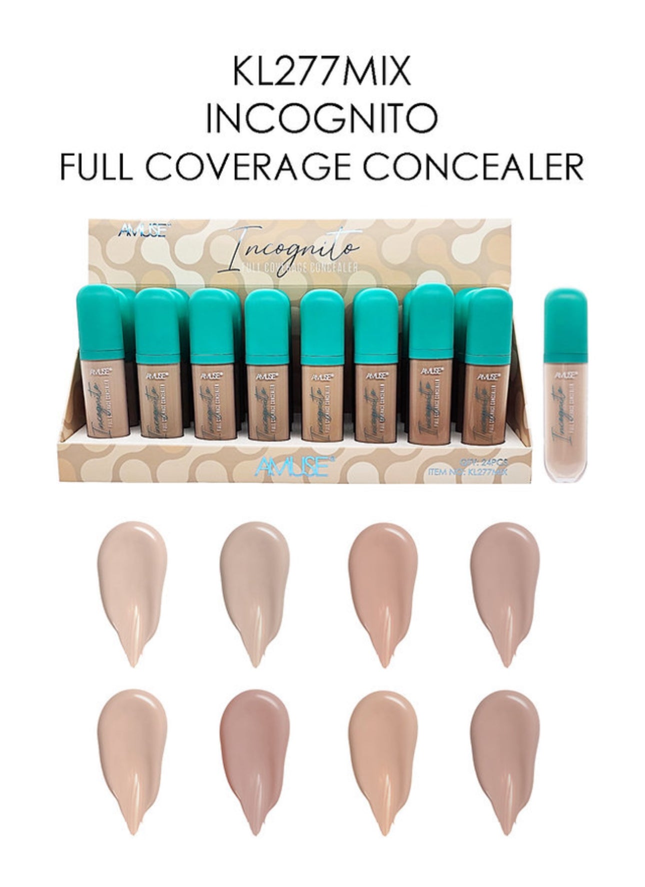 Amuse - Incognito Full Coverage Concealer