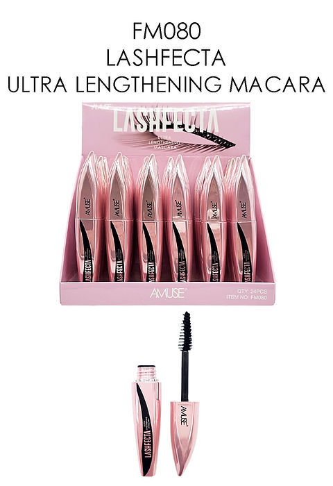 AMUSE - LASHFECTA ULTRA LENGTHENING MASCARA - DISPLAY 24PC