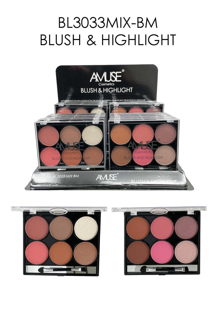 Amuse BLUSH & HIGHLIGHT, Display