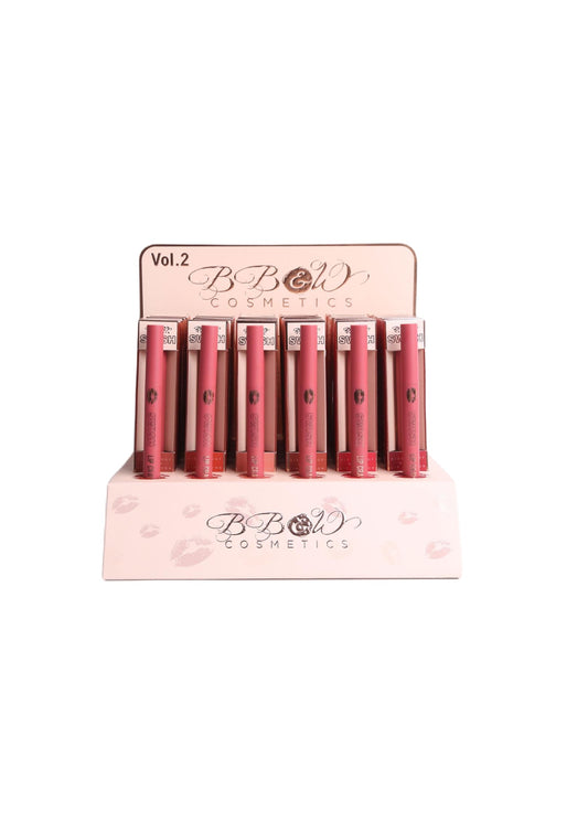 BB&W COSMETICS - Swish Matte Crayon Lipstick Vol.2